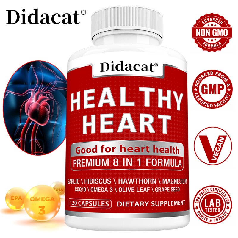 Health Wellness & Nutrition Center Llc - Heart Health Capsules with CoQ10 Omega-3