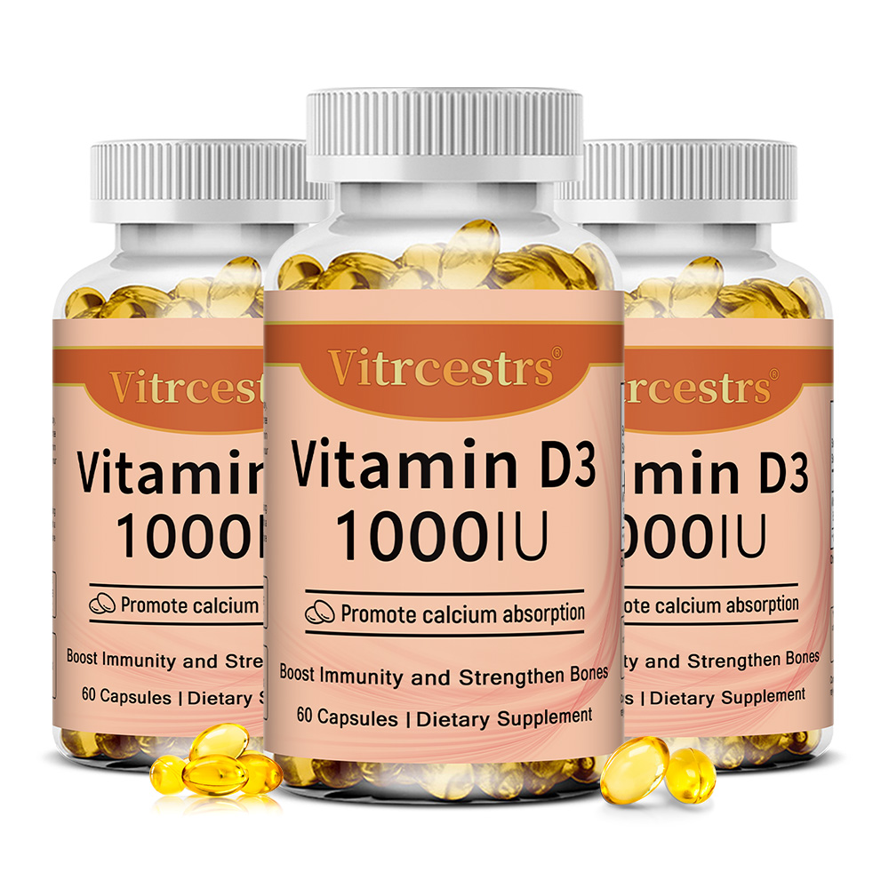 Health Wellness & Nutrition Center Llc - Vitamin D3 1000 IU Capsules, Supports