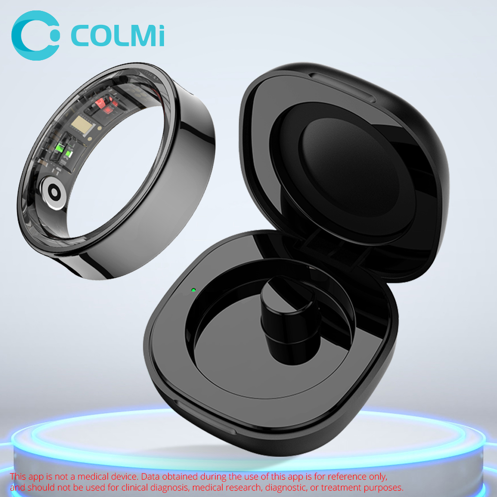 Blood Oxygen Monitor - 2024 COLMI R09 Smart Ring For