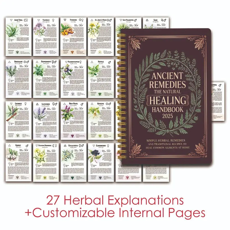 Health & Wellness Alegria - Natural Remedies Handbook with Ancient Cures