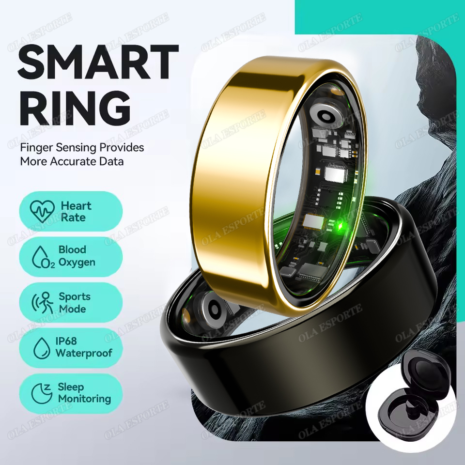 Blood Oxygen Monitor - 2026 New Smart Ring GPS Motion