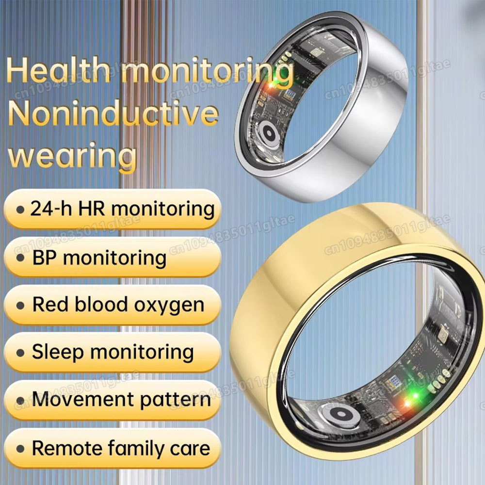 Blood Oxygen Monitor - New 5ATM Smart Ring GPS Tracker