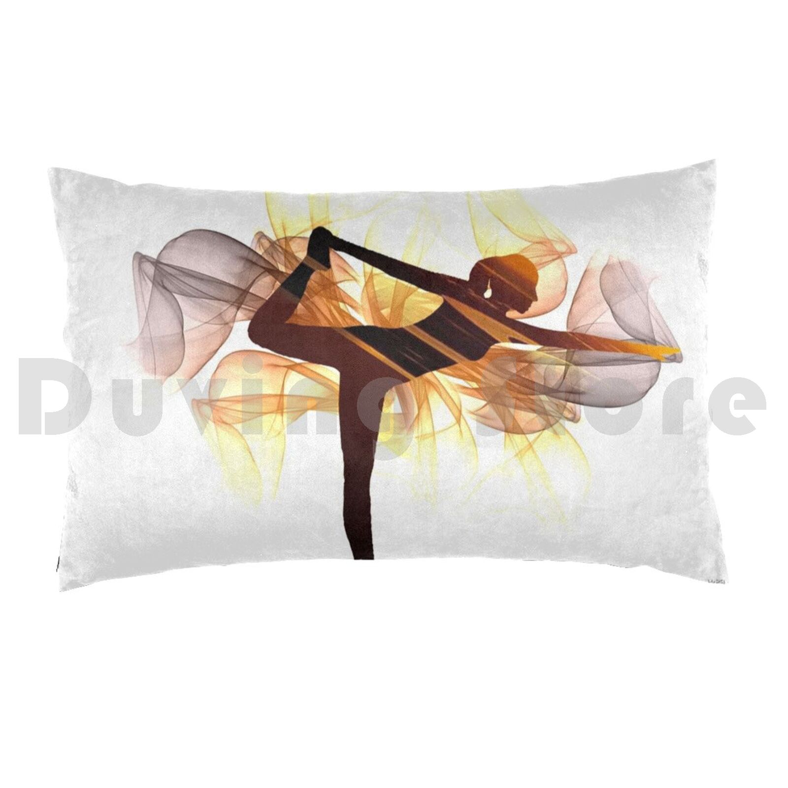 Yoga Poses Pillow Case Printed - Health Wellness Yoga ulasan dan harga