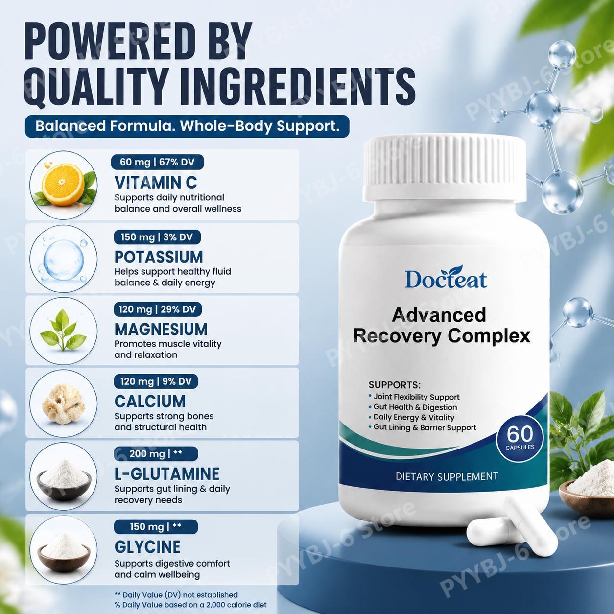 Advanced Recovery Complex 60 C - Health Wellness & Nutrition Center Llc ulasan dan harga