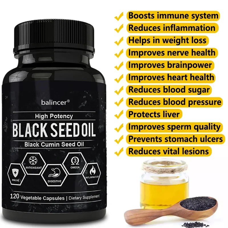 Black Cumin Seed Oil - Support - Health Wellness & Nutrition Center Llc ulasan dan harga