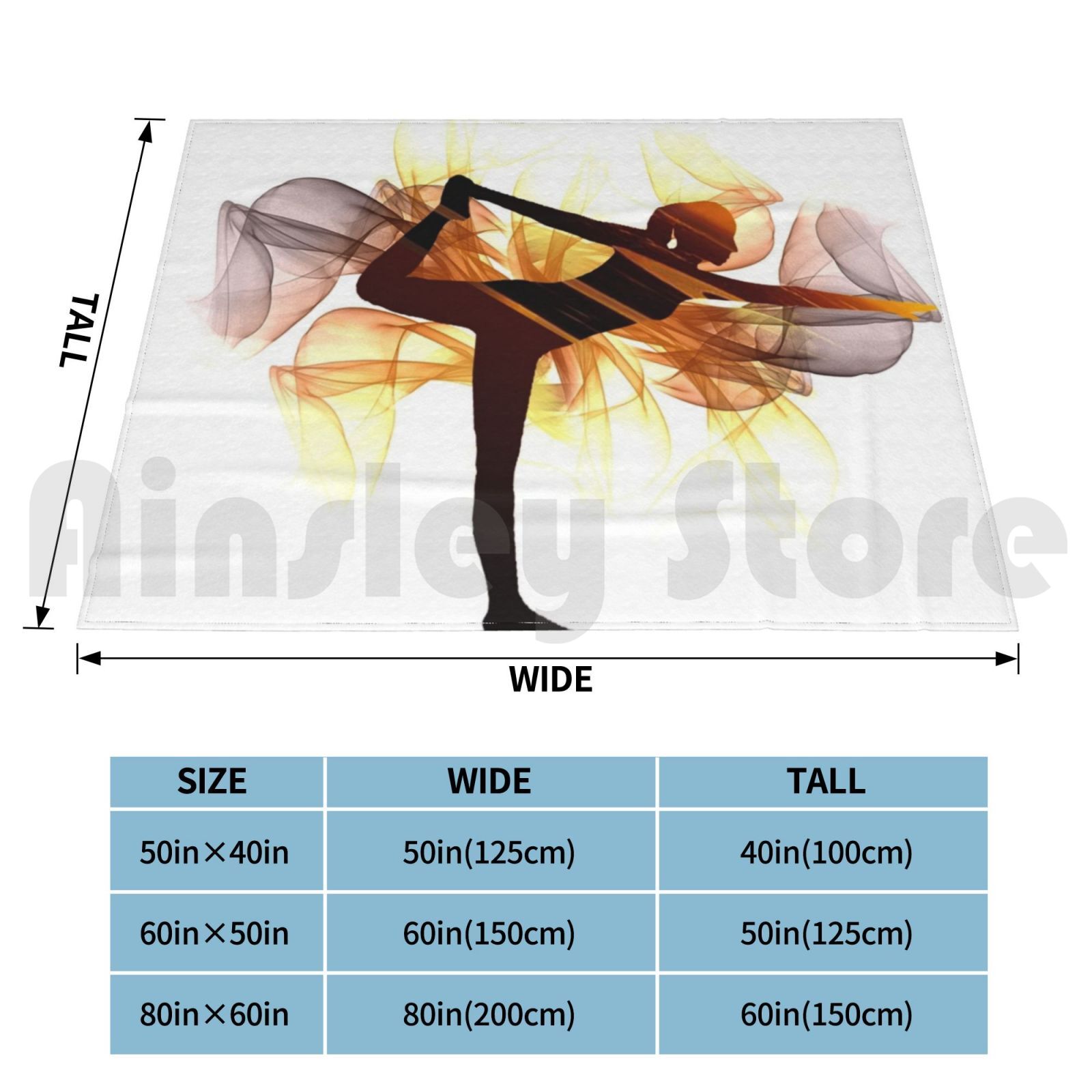 Yoga Poses Blanket For Sofa Be - Health Wellness Yoga ulasan dan harga