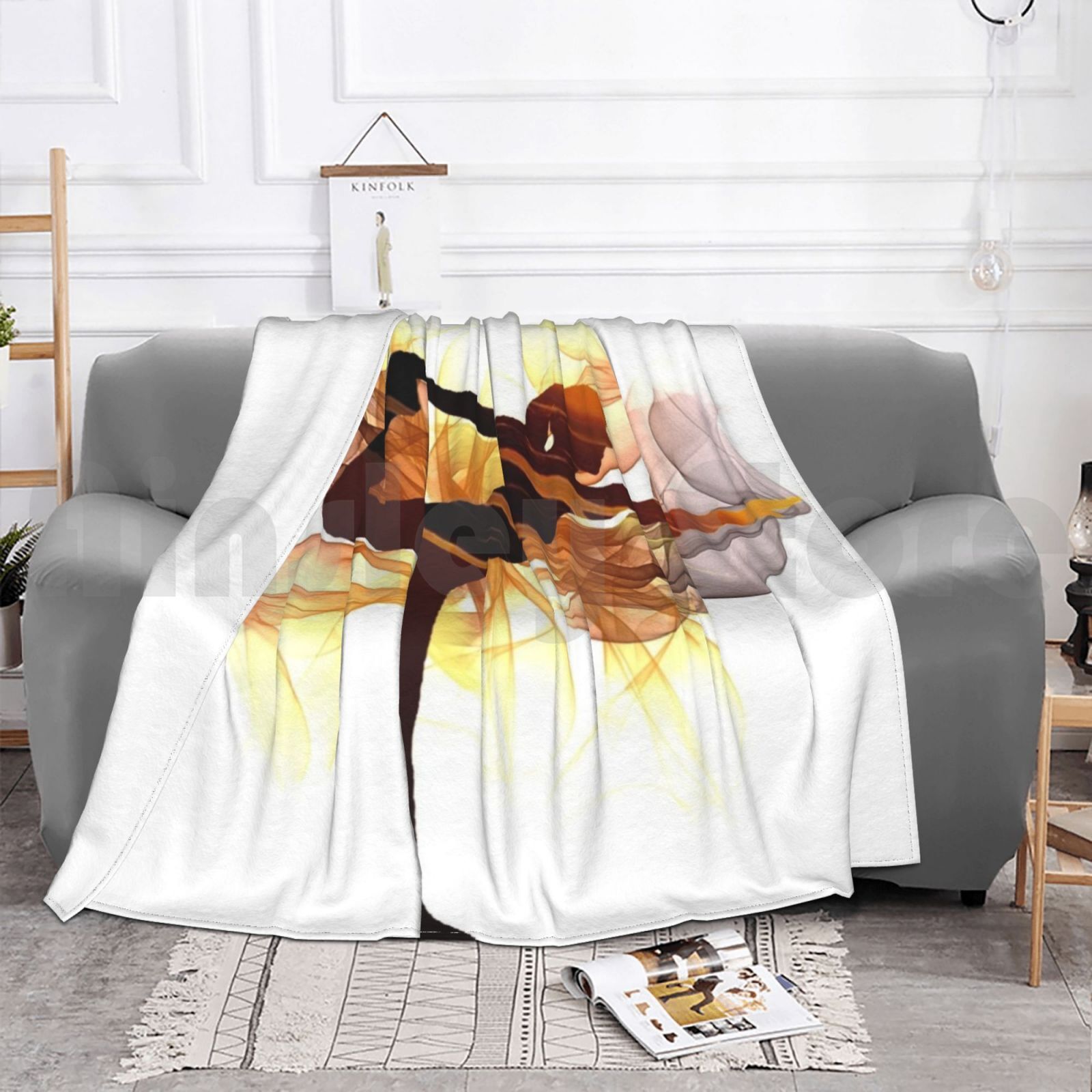 Yoga Poses Blanket For Sofa Be - Health Wellness Yoga ulasan dan harga