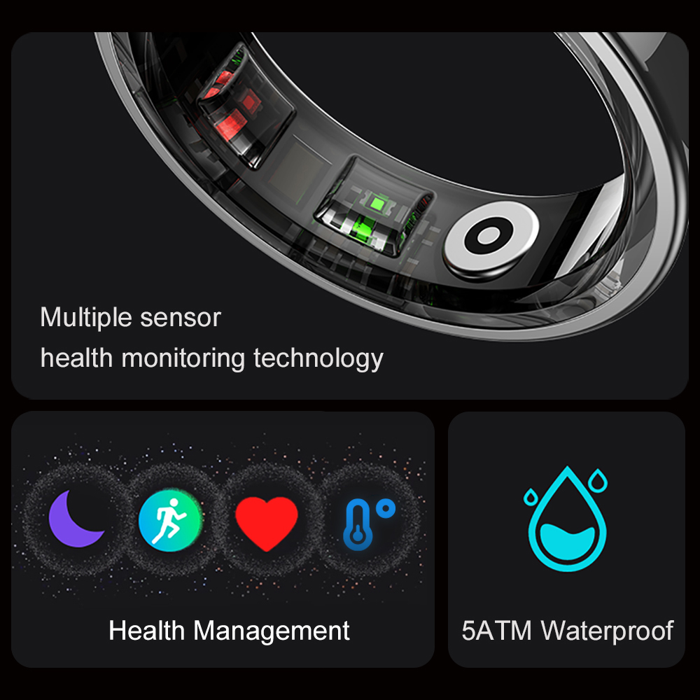 2024 COLMI R09 Smart Ring For  - Blood Oxygen Monitor ulasan dan harga