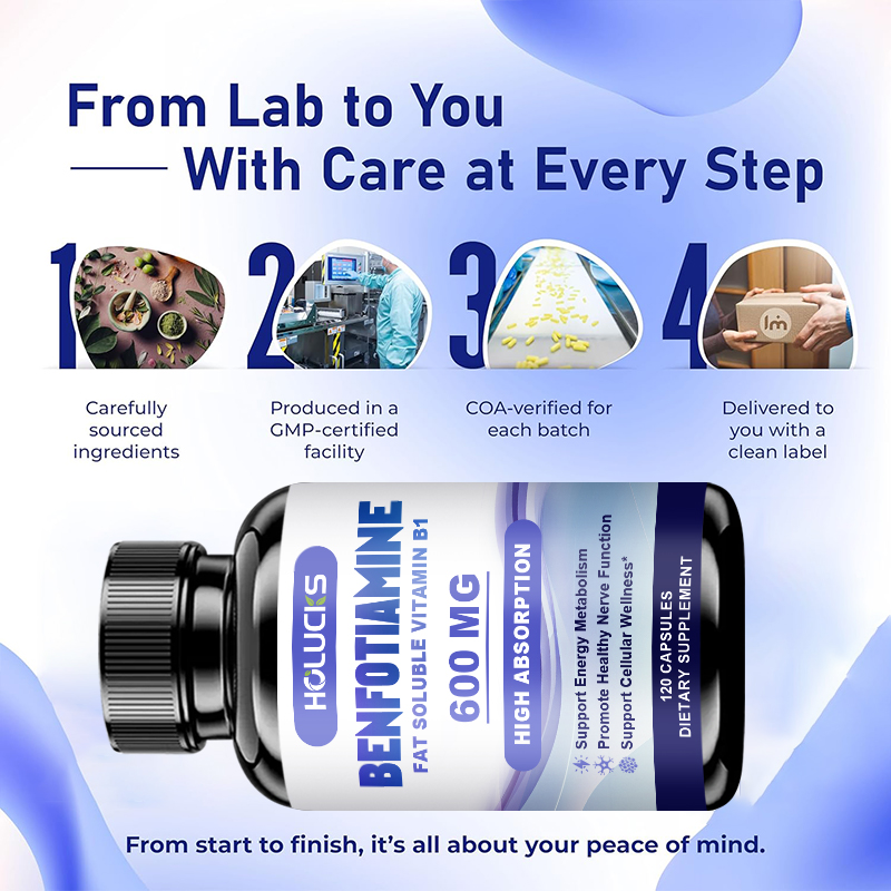 Benfotiamine Capsules, with Fa - Health Wellness & Nutrition Center Llc ulasan dan harga