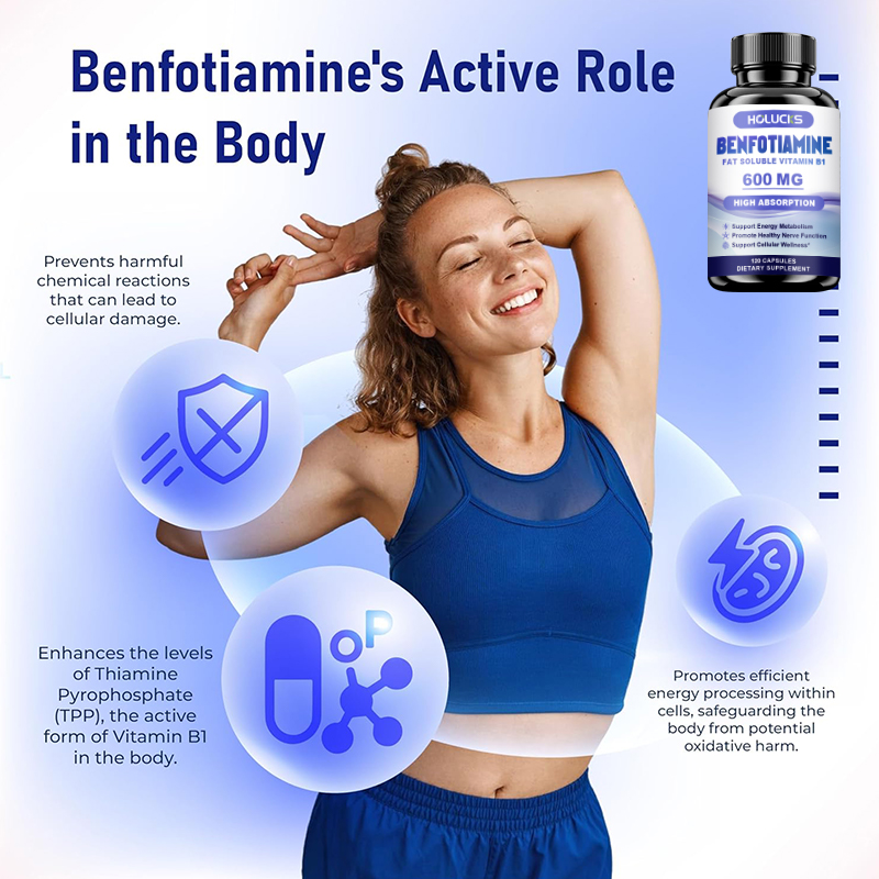 Benfotiamine Capsules, with Fa - Health Wellness & Nutrition Center Llc ulasan dan harga