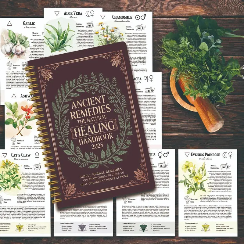 Natural Remedies Handbook with - Health & Wellness Alegria ulasan dan harga