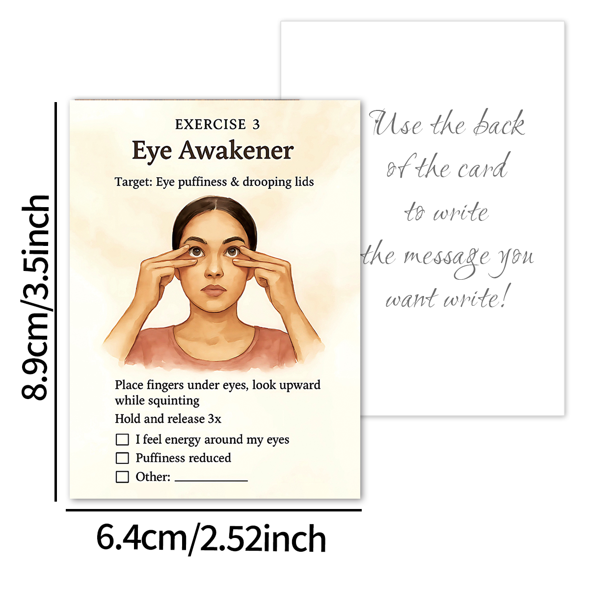24pcs Radiant Face Yoga Cards, - Health Wellness Yoga ulasan dan harga