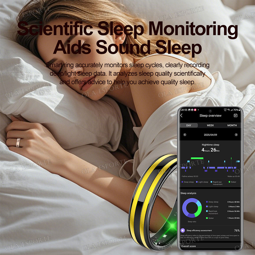 New 6.3mm Thin Smart Ring Heal - Blood Oxygen Monitor ulasan dan harga