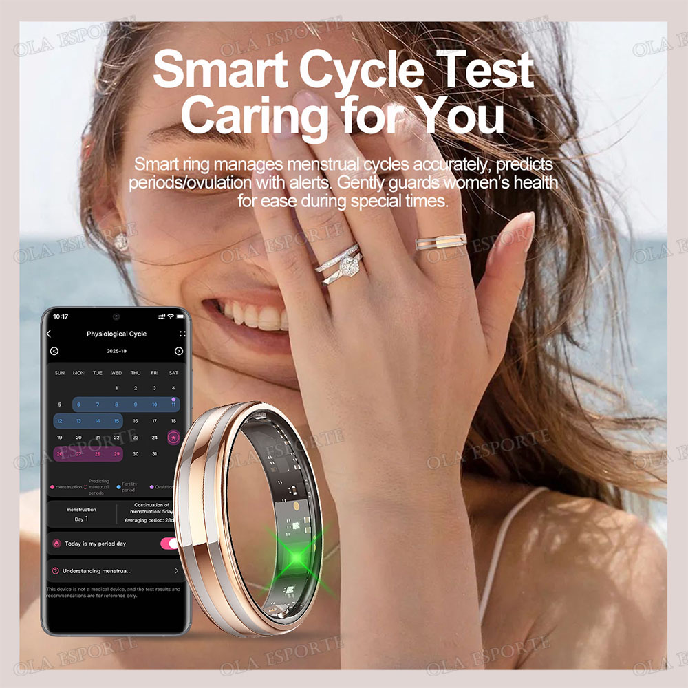 New 6.3mm Thin Smart Ring Heal - Blood Oxygen Monitor ulasan dan harga