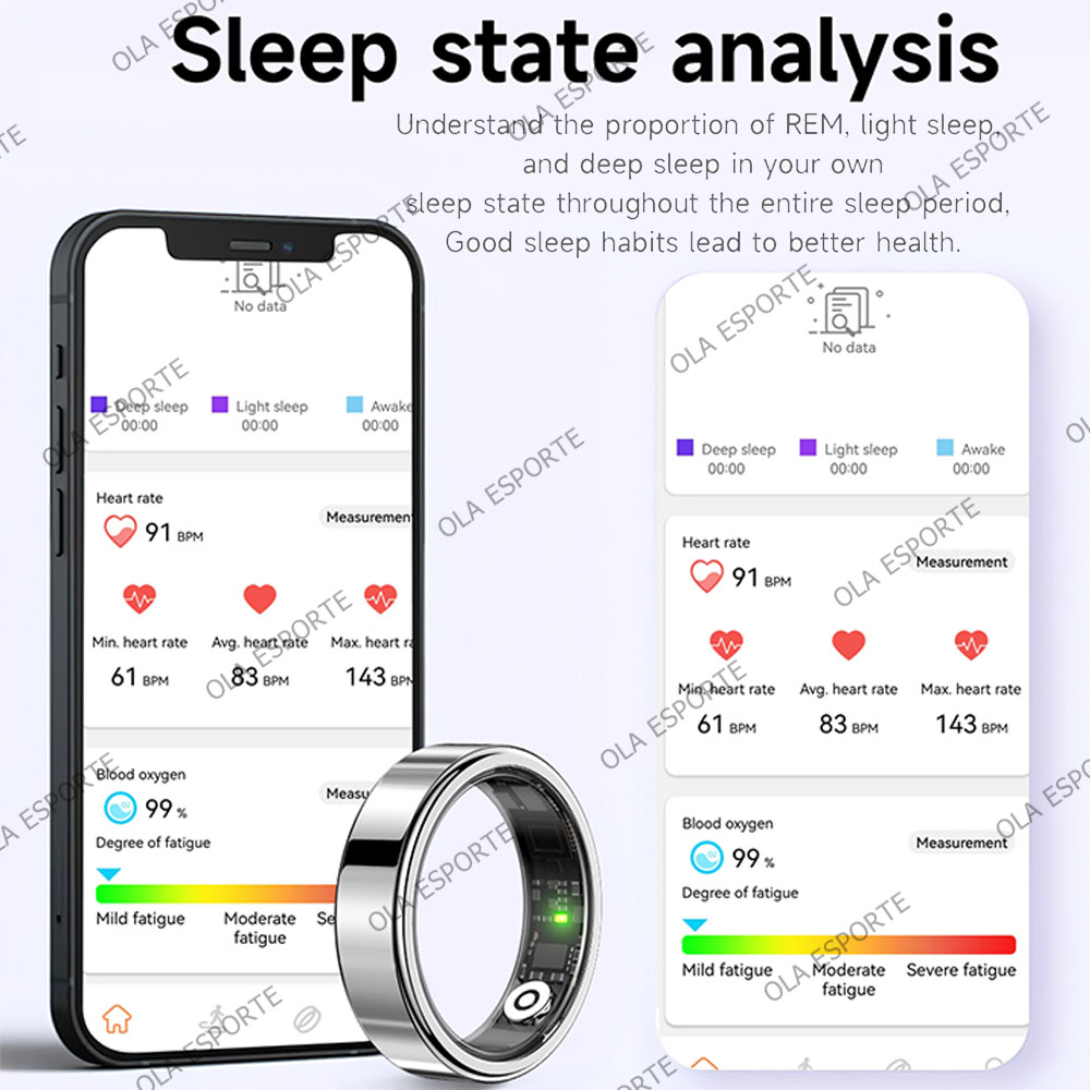 2026 Smart Ring Bluetooth Call - Blood Oxygen Monitor ulasan dan harga