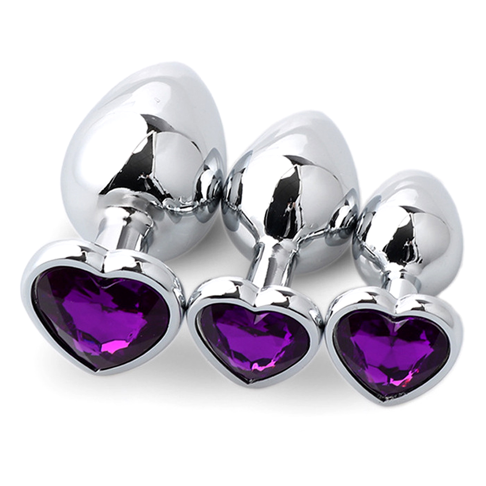 3PCS Metal Anal Plugs for Coup - Health Wellness & Nutrition Center Llc ulasan dan harga