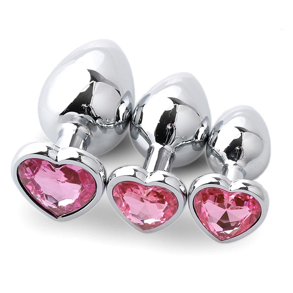 3PCS Metal Anal Plugs for Coup - Health Wellness & Nutrition Center Llc ulasan dan harga