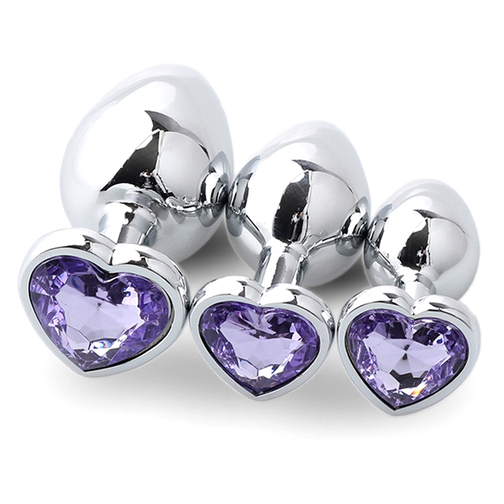 3PCS Metal Anal Plugs for Coup - Health Wellness & Nutrition Center Llc ulasan dan harga