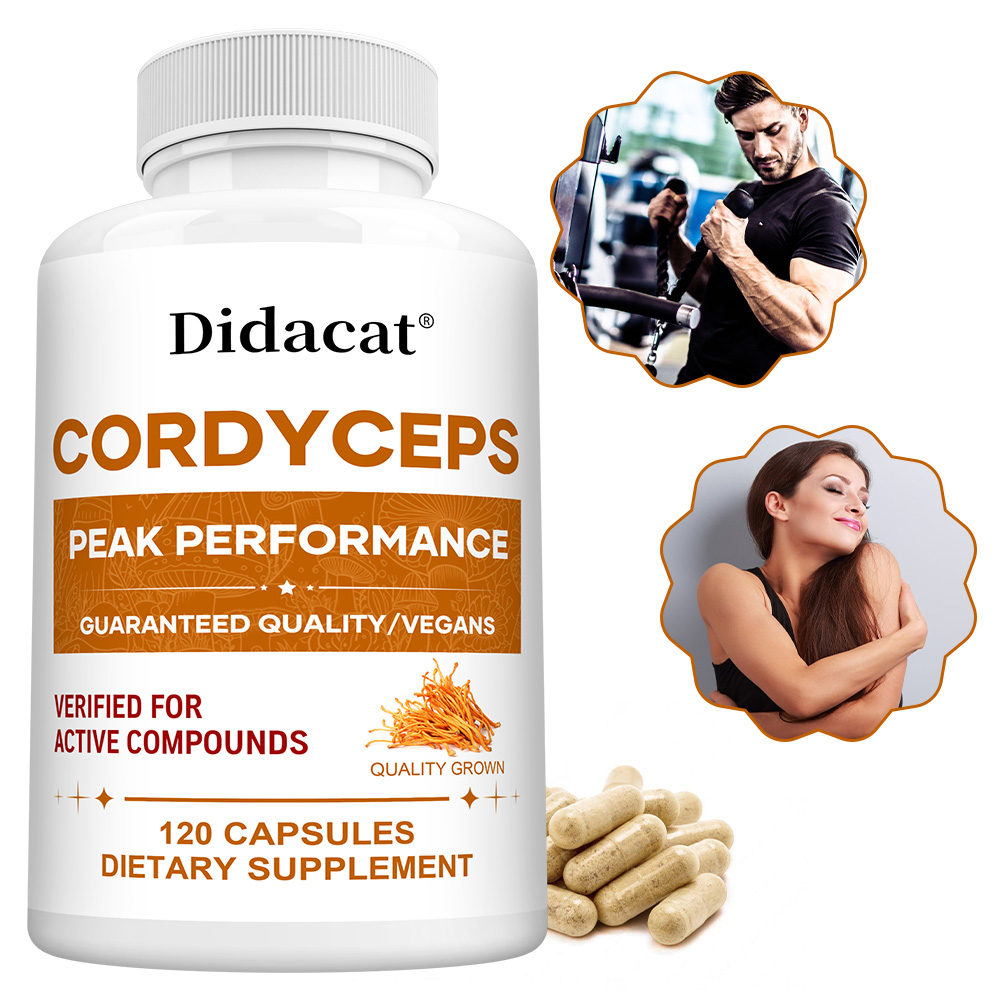 Cordyceps Mushroom Capsules 10 - Health Wellness & Nutrition Center Llc ulasan dan harga