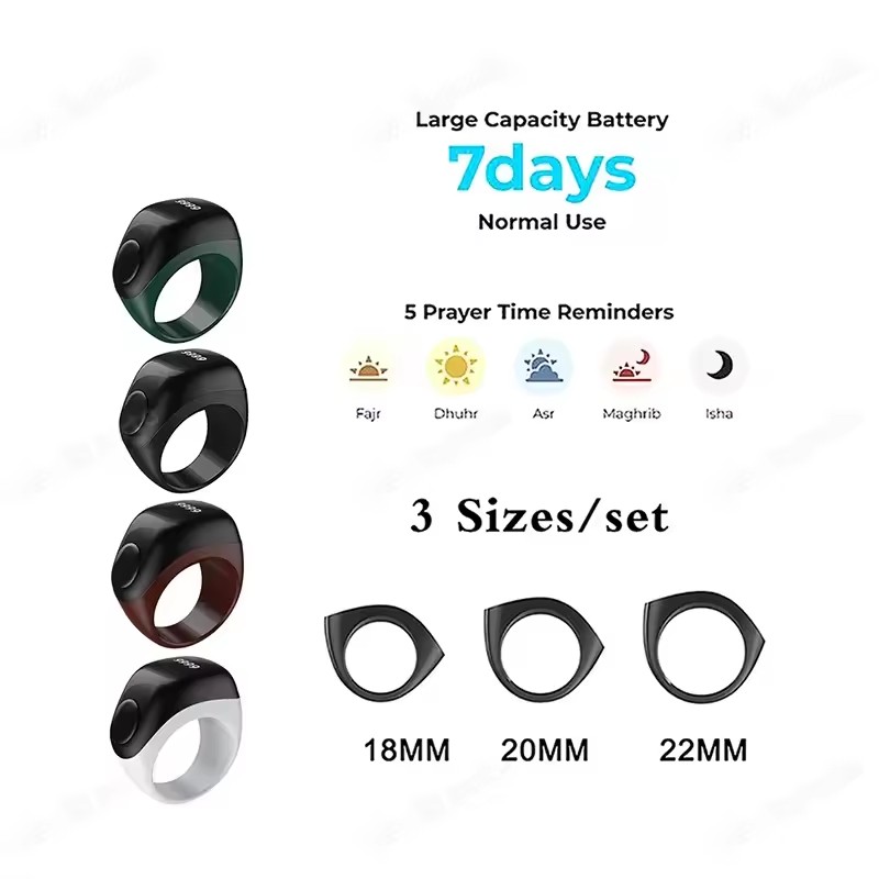 2026 Newest Qibla Zikr Muslim  - Blood Oxygen Monitor ulasan dan harga